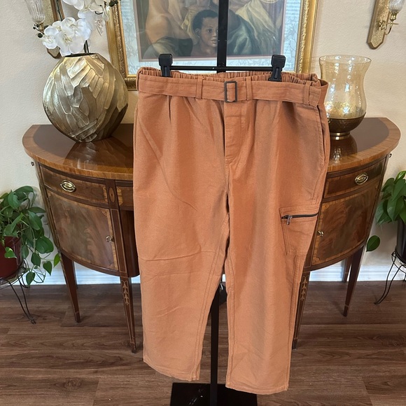 3Sixteen Pique Duck Canvas Self Belted Pants